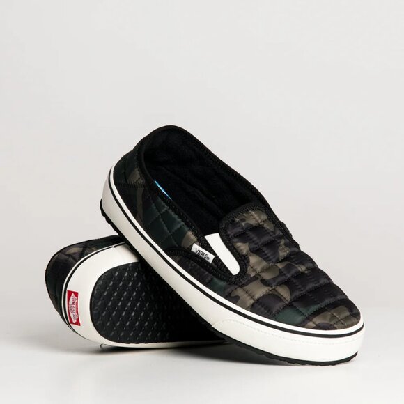 VANS Slip-Er 2 Mens Size 9 Camo Black Green White Brown VN0A4UWO8KC NEW - Picture 9 of 9